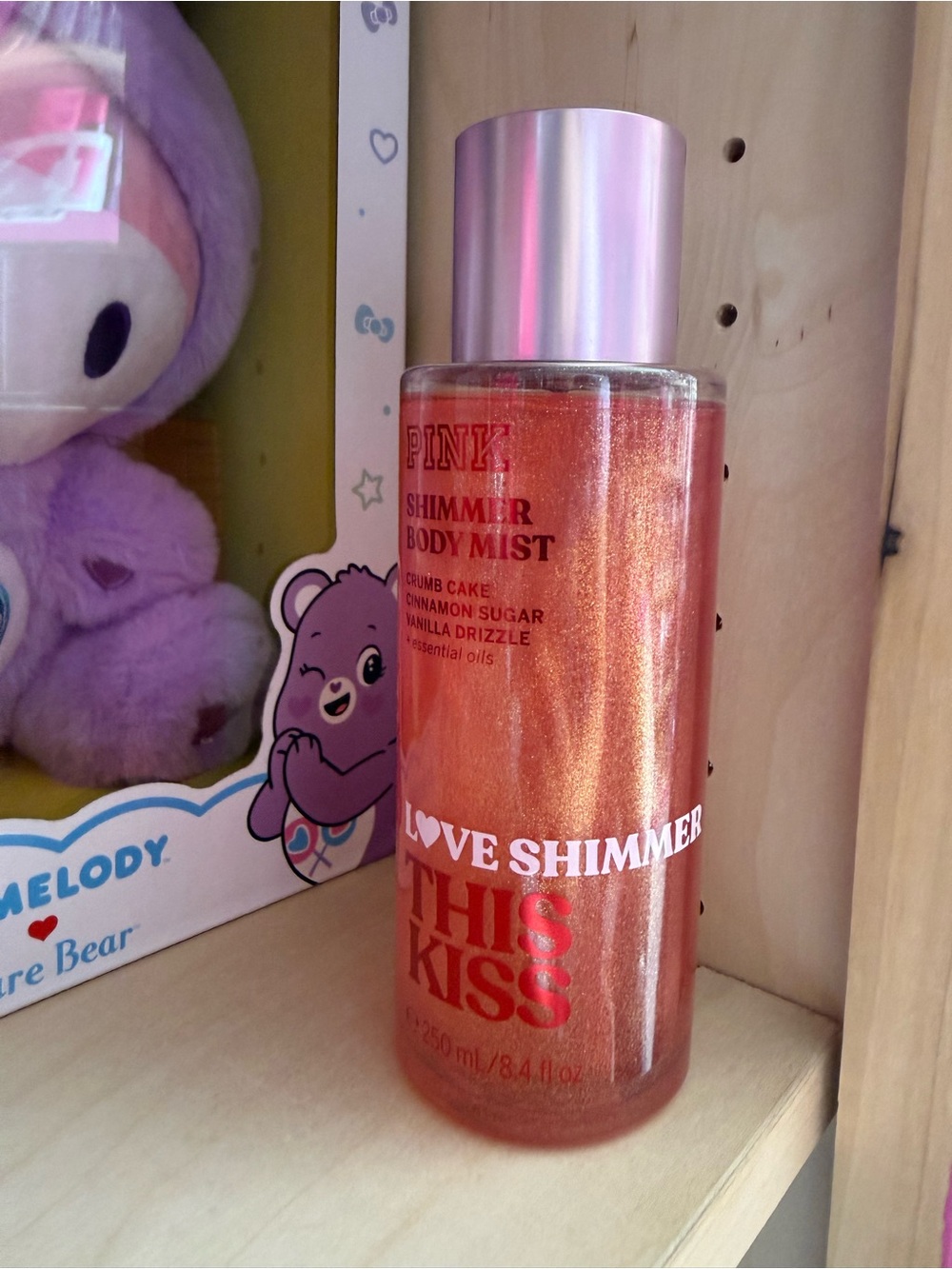 PINK Victoria's Secret Love Shimmer This Kiss Shimmer Body Mist - Rose Gold